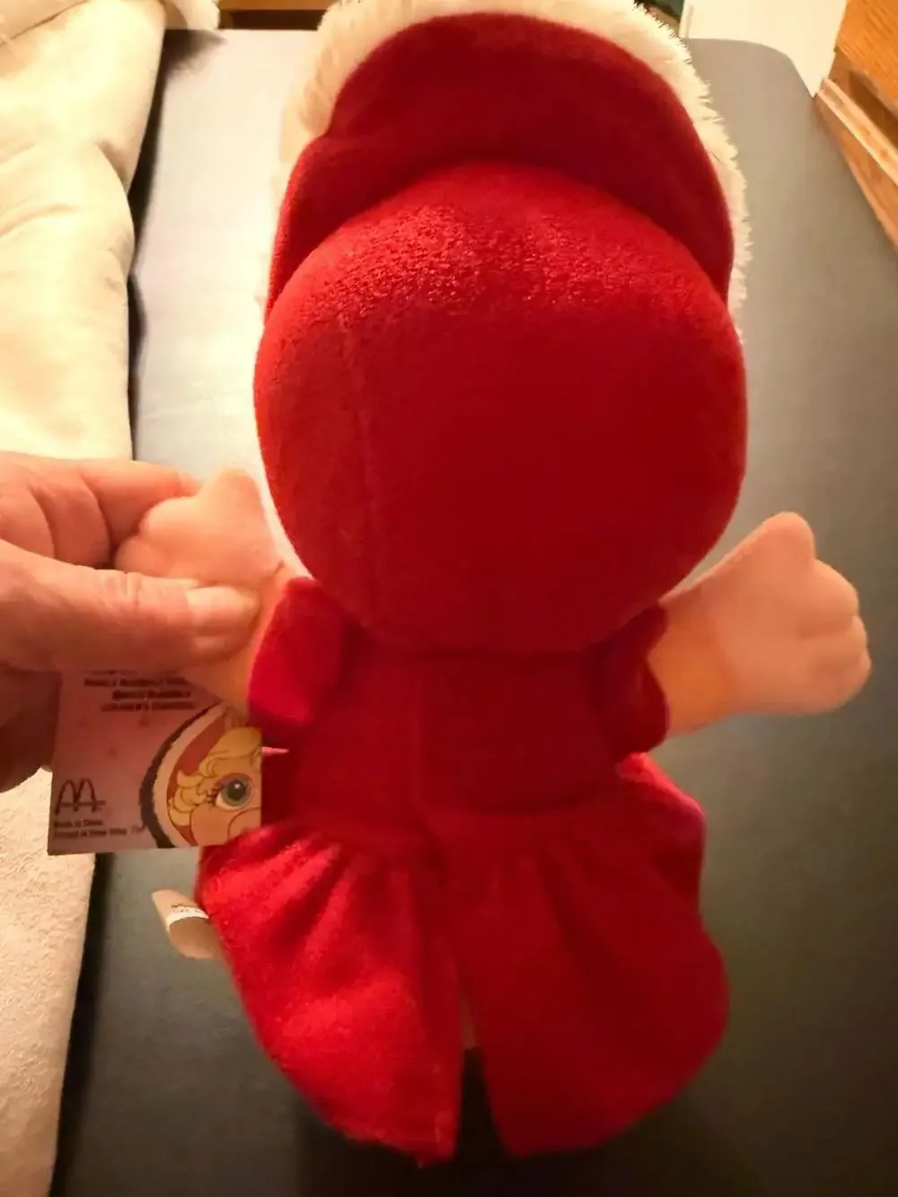 Vintage 1988 Jim Henson's McDonald's Baby Miss Piggy Plush Toy with Original Tag